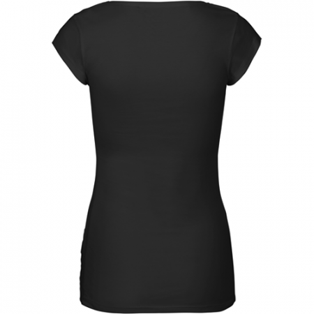 Monotonic tailliertes Tanktop in Schwarz| DE