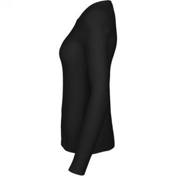 Neutral-Ladies-Longsleeve-Shirt-O81050-Black-Left-500x500